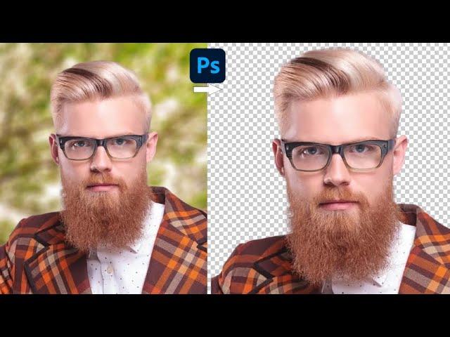 How to Remove Beard Background with photoshop cs6 | PHOTOSHOP TUTORIAL