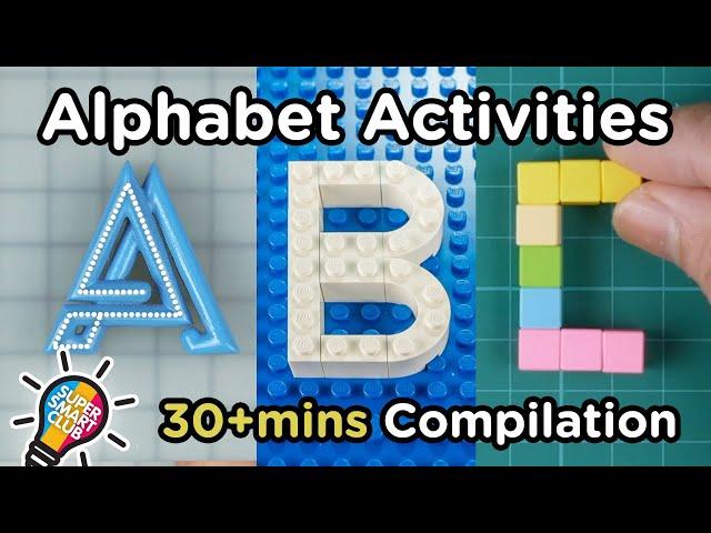 Creative A to Z Alphabet Activity Compilation [30+Mins]