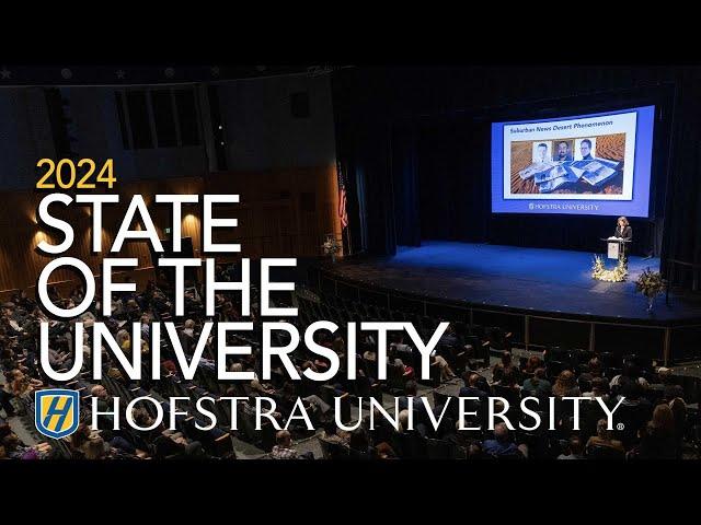 State of the University 2024 | Hofstra University