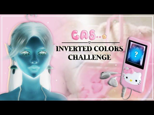  The Sims 4  Inverted Colors CAS Challenge