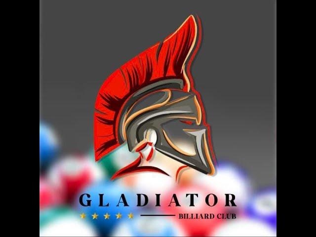 Рышманов Арман VS Ли Сергей встреча на турнире "БК GLADIATOR КОММЕРЧЕСКИЙ ТУРНИР ПО БИЛЬЯРДУ "