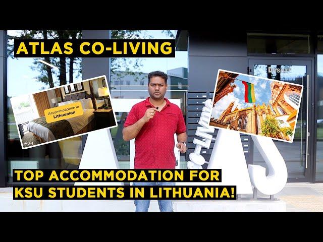 "Atlas Co-Living: A Full Tour of Modern Student Living Near KSU University, Lithuania"