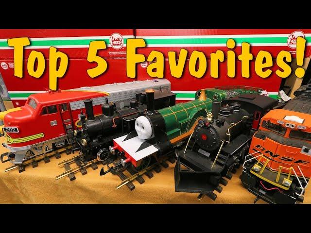 Jim Zim's Favorite G Scale Model Trains