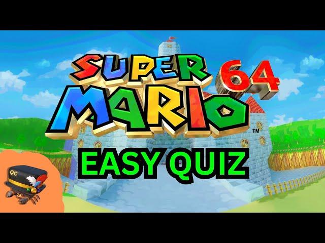 Super Mario 64 Quiz - (Easy)