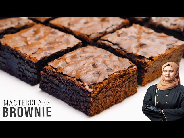 The Best Brownie Recipe | Ultimate Masterclass Secrets For Fudgy Brownies