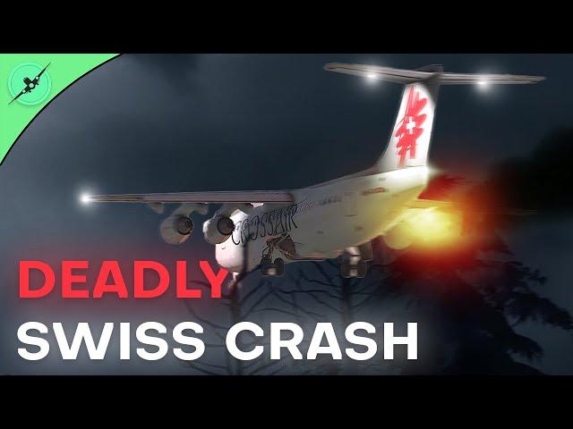 This plane crash was 40 YEARS in the making | Crossair flight 3597