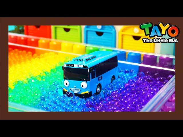 Tayo Kendaraan berat Mainan l #66 Kendaraan Berat Tayo Lego Mainkan S4 Khusus l Tayo Bus Kecil