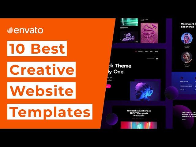 10 Best Creative Website Design Templates [2021]