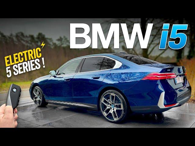 BMW i5 (340 л.с.) | POV drive and walkaround