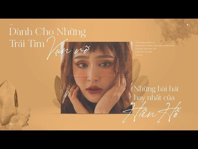 Nếu bạn đang tổn thương trong tình yêu thì Hiền Hồ sẽ hát cho bạn nghe