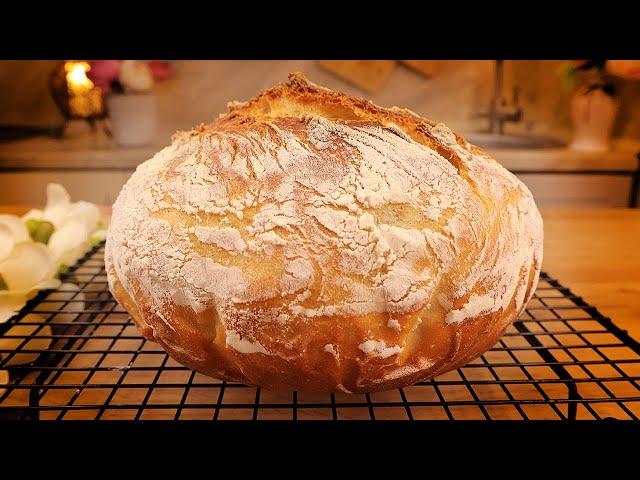 Selbstgebackenes Brot, dessen Essen mir nie langweilig wird. Brot in 5 Minuten! Brot backen