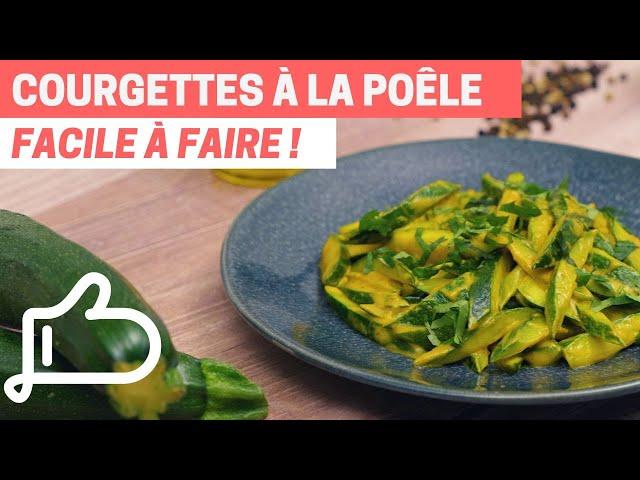 Recette Express : Courgettes à la Poêle Crémeuses