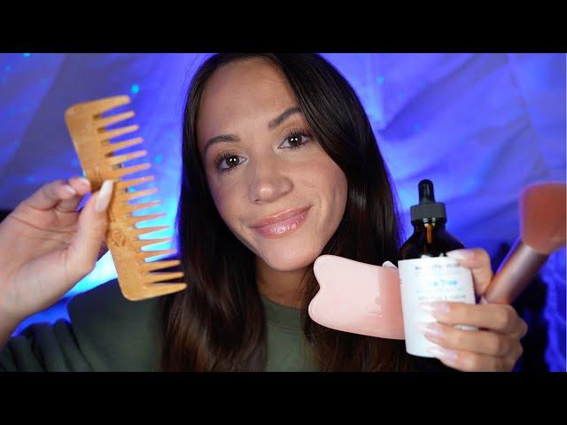 ASMR / 4 Hours Of Personal Attention Compilation (skincare, makeup, hairplay, & more)