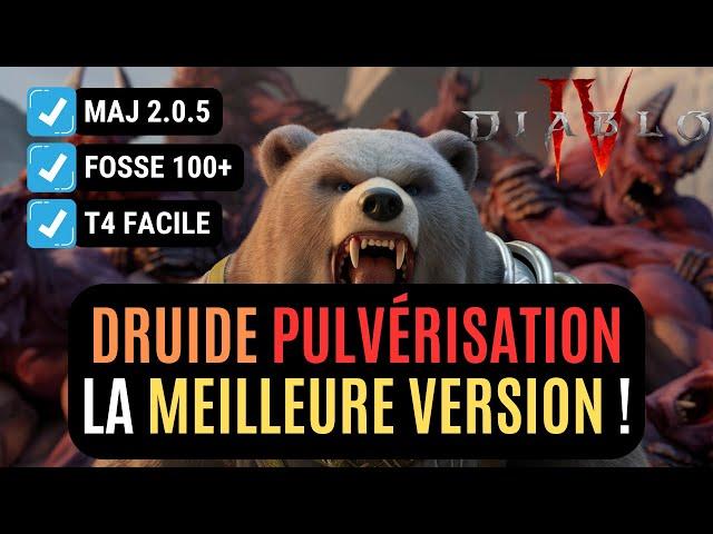 Le Druide Pulvérisation Endgame Qui N'a Pas Le Temps De Discuter Est De Retour En S6 !