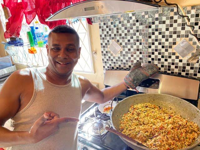 FRY RICE GUYANESE OLD STYLE ( Primitive way)