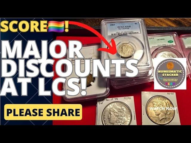 COIN SHOP: Major discounts on great numismatics! #silver #coincollecting