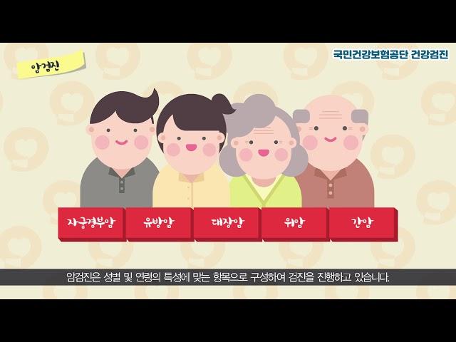 국민건강보험공단 건강검진 종류와 사용법