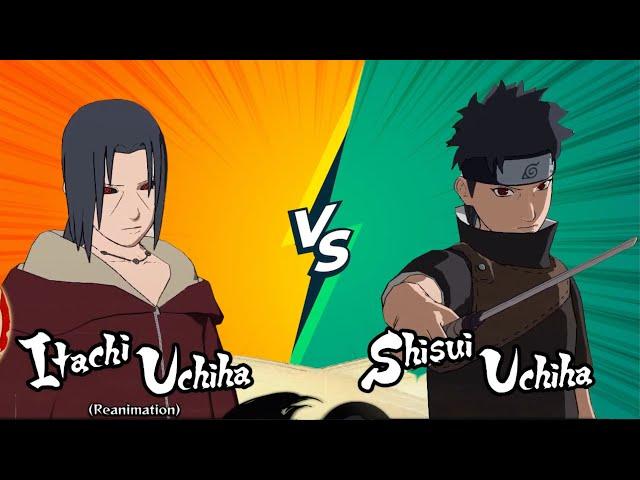 ᴴᴰ Itachi ( Reanimation )  vs Shisui Uchiha ( Comp vs Comp ) Naruto Ultimate Ninja Storm 4 #nuns4
