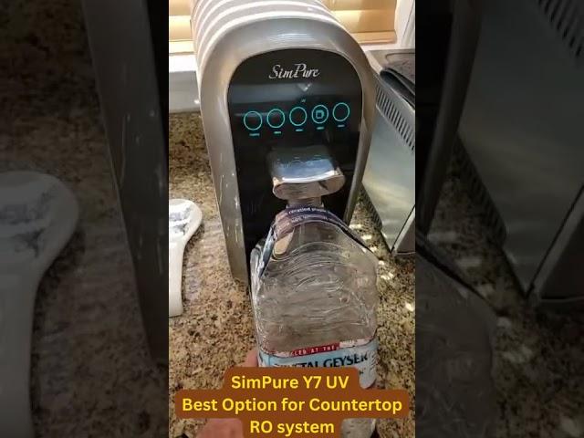 SimPure Y7 UV - Best Option for Countertop RO system 2022