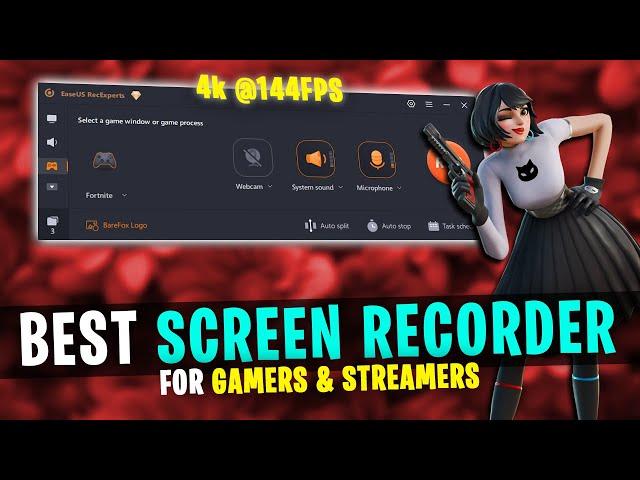 Easily RECORD Game Highlights at 4K 144 FPS - Best AI SCREEN RECORDER for ANY PC!