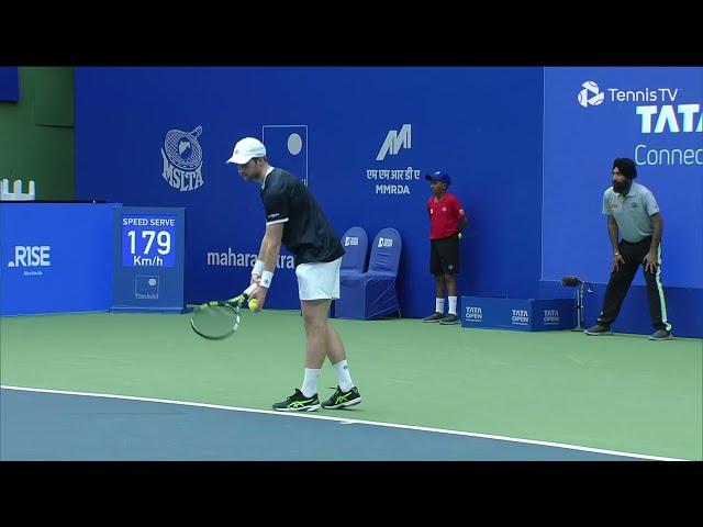 Flavio Cobolli vs  Botic  van de Zandschulp  - highlights | Tata Open Maharashtra Round 2 | TOM2023