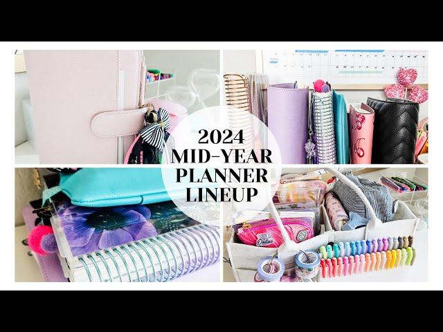 MY 2024 MID-YEAR PLANNER LINEUP  chatty journal and planner updates