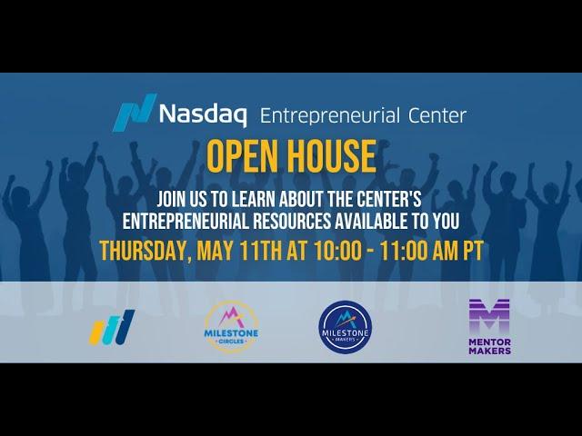 Nasdaq Entrepreneurial Center Open House