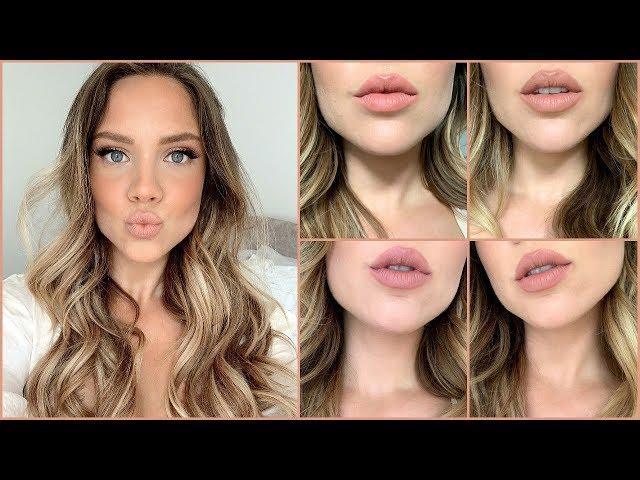 8 MAC NUDE LIPSTICKS YOU NEED | Try-On | Elanna Pecherle