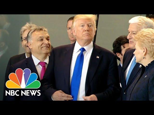 A Look Back At Donald Trump’s Awkward Moments With World Leaders | NBC News