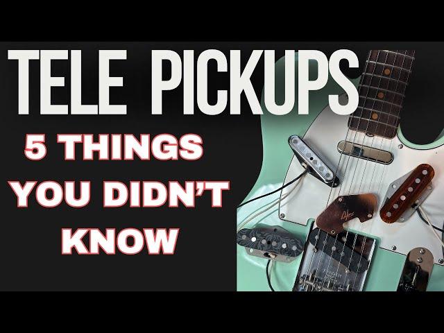 5 Things You Didn't Know About Telecaster Pickups