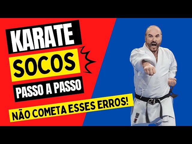 Tutorial de SOCOS DO KARATE SHOTOKAN - Tsuki - Oi Zuki - Gyaku Zuki