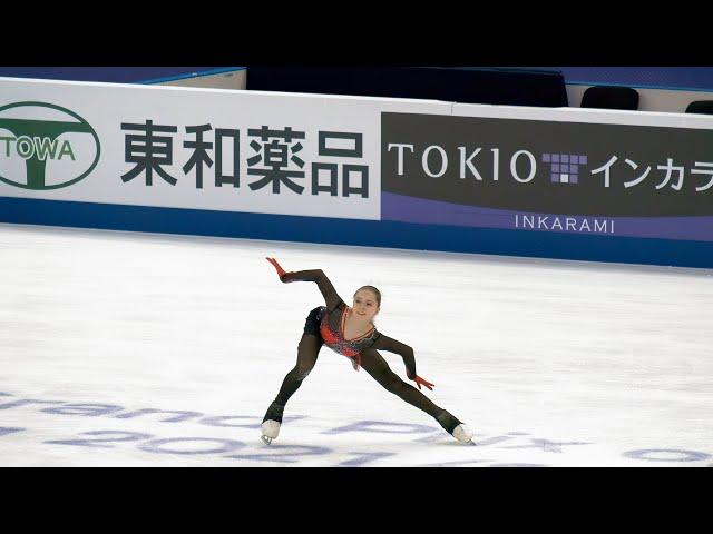 Valieva / Khromykh - FS Practice - Rostelecom Cup / Валиева / Хромых - тренировка ПП - 27-11-2021