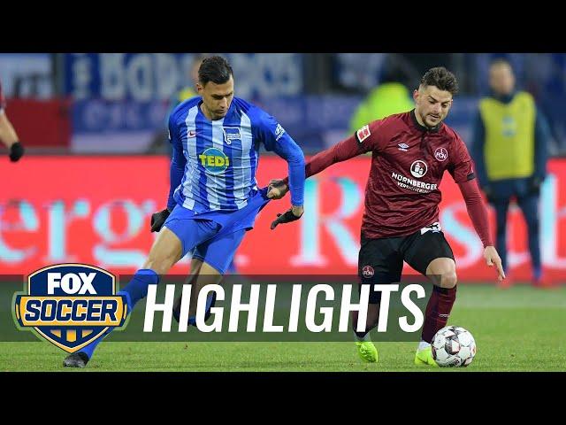 1. FC Nürnberg vs. Hertha BSC Berlin | 2018-2019 Bundesliga Highlights