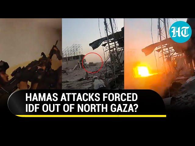 On Cam: Hamas Fighter's RPG Turns Merkava Tank Into Fireball; Why IDF Left Jabalia For Central Rafah