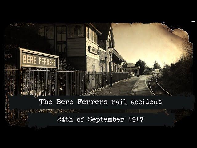 The Bere Ferrers rail accident, 24th September 1917