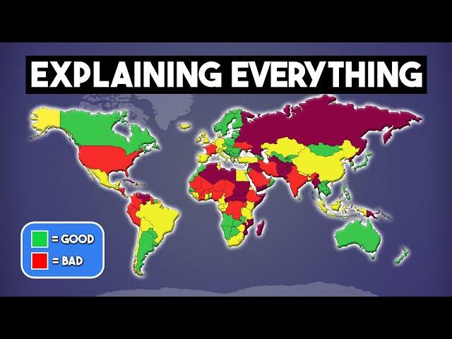 The WORLD Explained in 30 Maps!