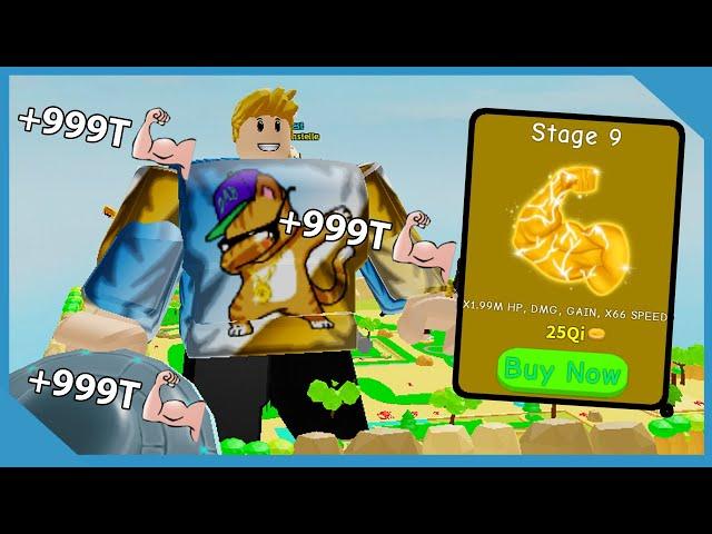 I Unlocked Stage 9 Body Alter! Max Size & Muscles! | Roblox Lifting Simulator