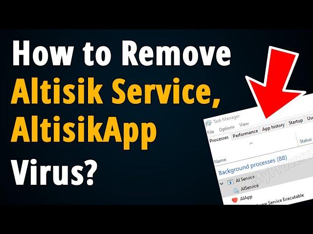 How to Remove Altisik Service & Altrsik Service Virus?