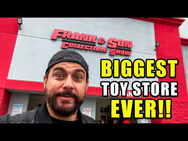 My First Visit to Frank And Son Collectible Show! Toy Store Tour!