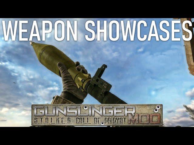 Weapon Showcases of S.T.A.L.K.E.R.: GUNSLINGER Mod