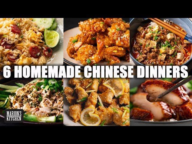 6 Chinese restaurant dishes you can make at home! ️ | #AtHome #WithMe | Marion's Kitchen