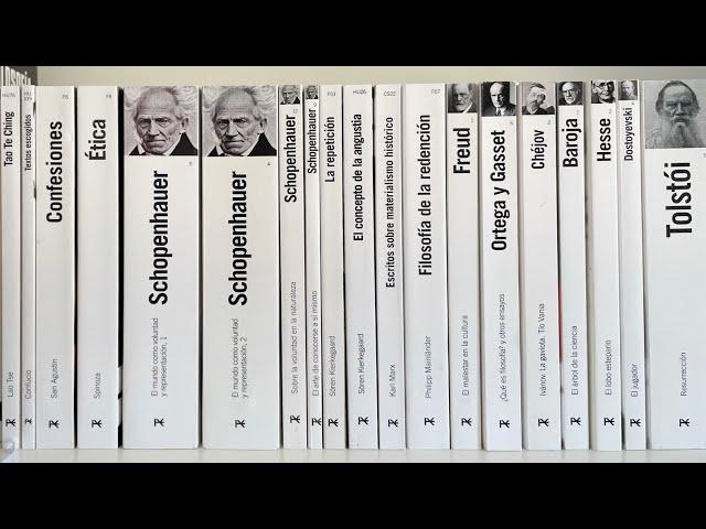 Unboxing LIBROS editorial ALIANZA  | Schopenhauer, Tolstói, Hesse, Spinoza, Freud, Ortega y Gasset