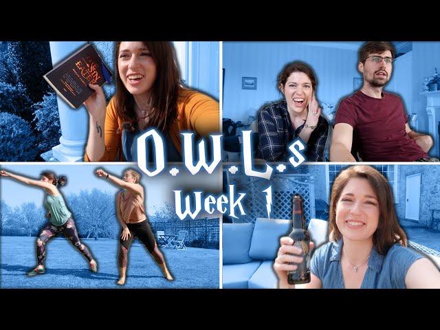 Who's the favourite daughter? OWLs Week 1 vlog | Drinking By My Shelf