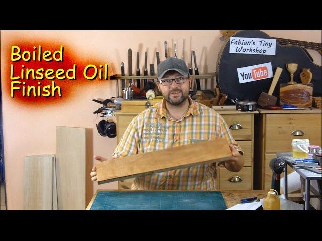 How to apply a Boiled Linseed Oil Finish