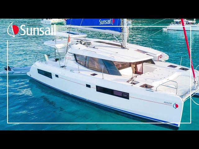 SUNSAIL  •  Nouveau catamaran : le Sunsail 454