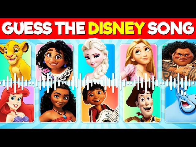 Guess the Disney Song Music Quiz | Can You Guess the 60 Disney Songs?