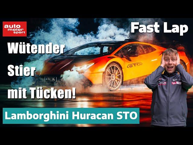 Lamborghini Huracán STO: Wütender Stier mit Tücken! - Fast Lap | auto motor und sport