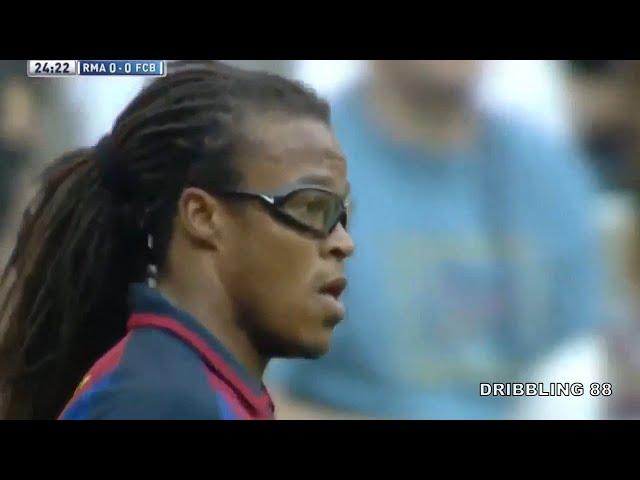 Edgar Davids jugando El Clásico Español - 25/04/2004