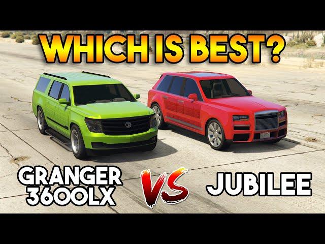 GTA 5 ONLINE : JUBILEE VS GRANGER 3600LX (WHICH IS BEST?)