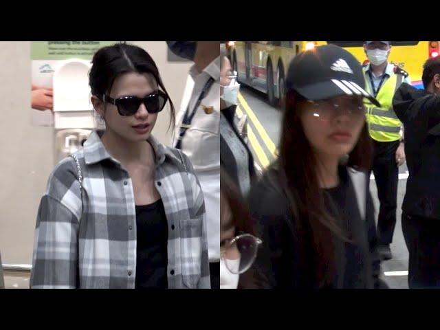 FreenBecky｜Freen (ฟรีน)、Becky (เบคกี้) Hong Kong Airport Arrival in transit to Macau 20241122